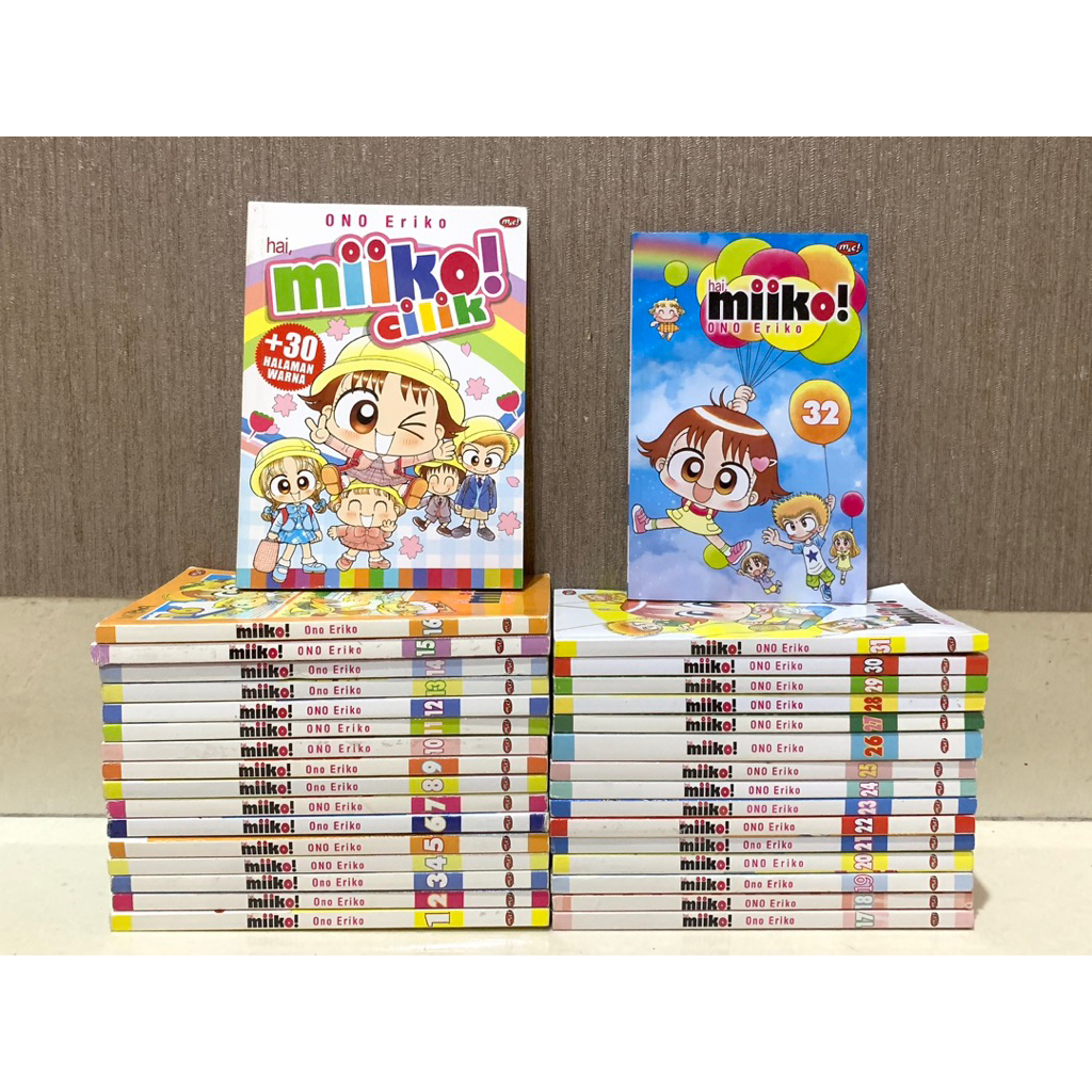 SET B - Komik Set Miiko 1-32 + Miiko Cilik