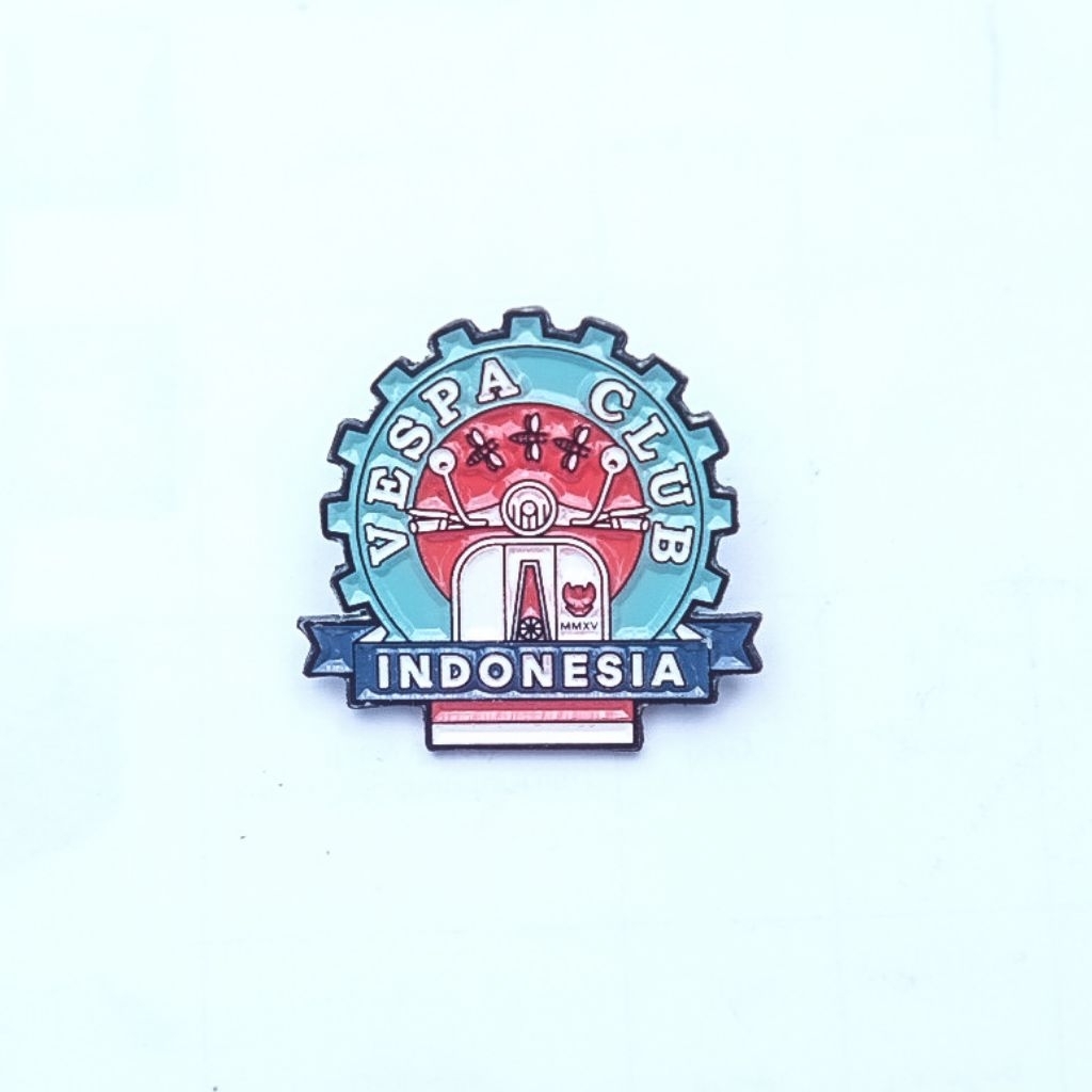 Enamel Pin Vespa Club Indonesia