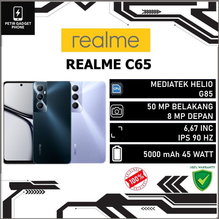 REALME C65 RAM 8GB ROM 256GB