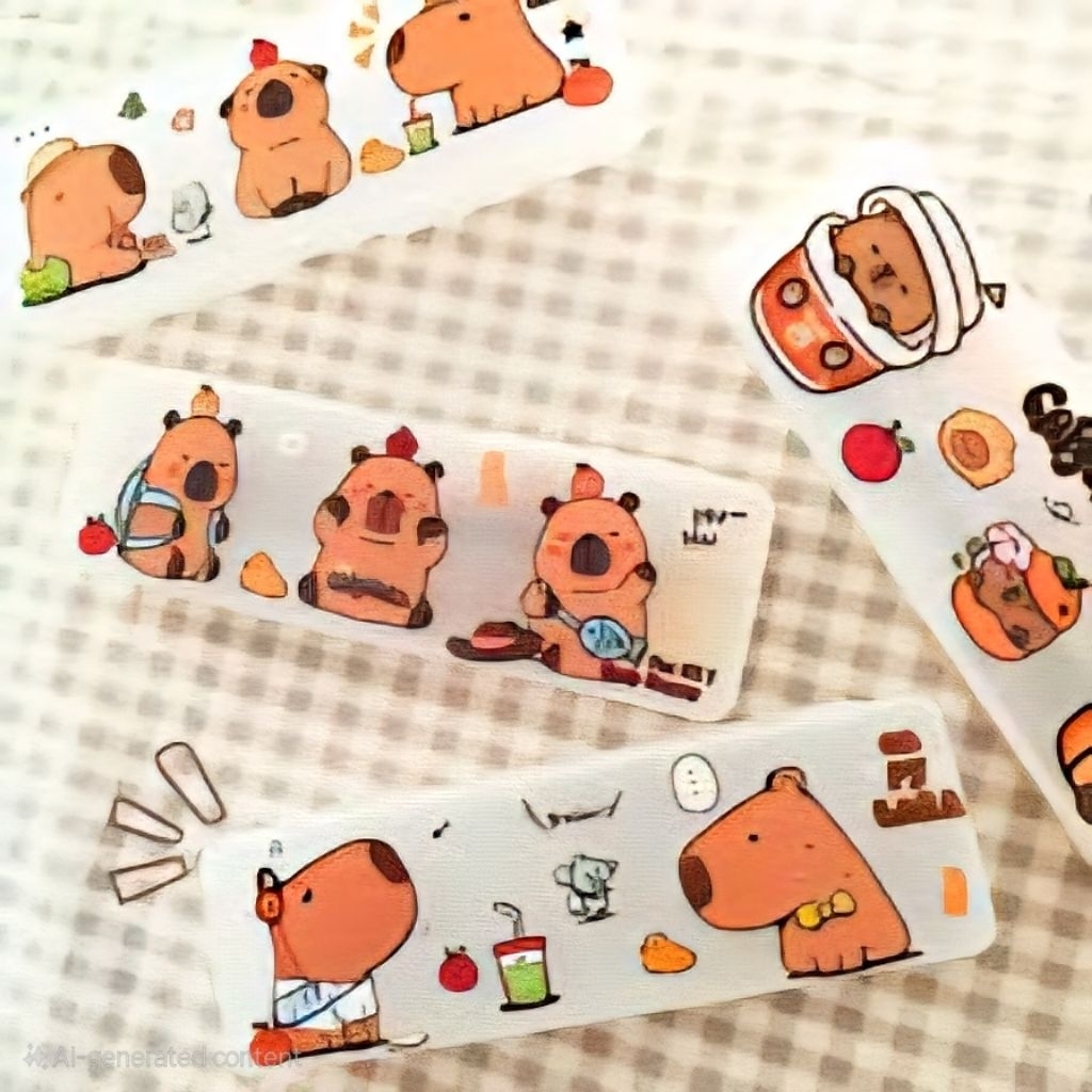 

[PACOPA] Tempat Pensil Capybara Kotak Pensil Karakter Capybara