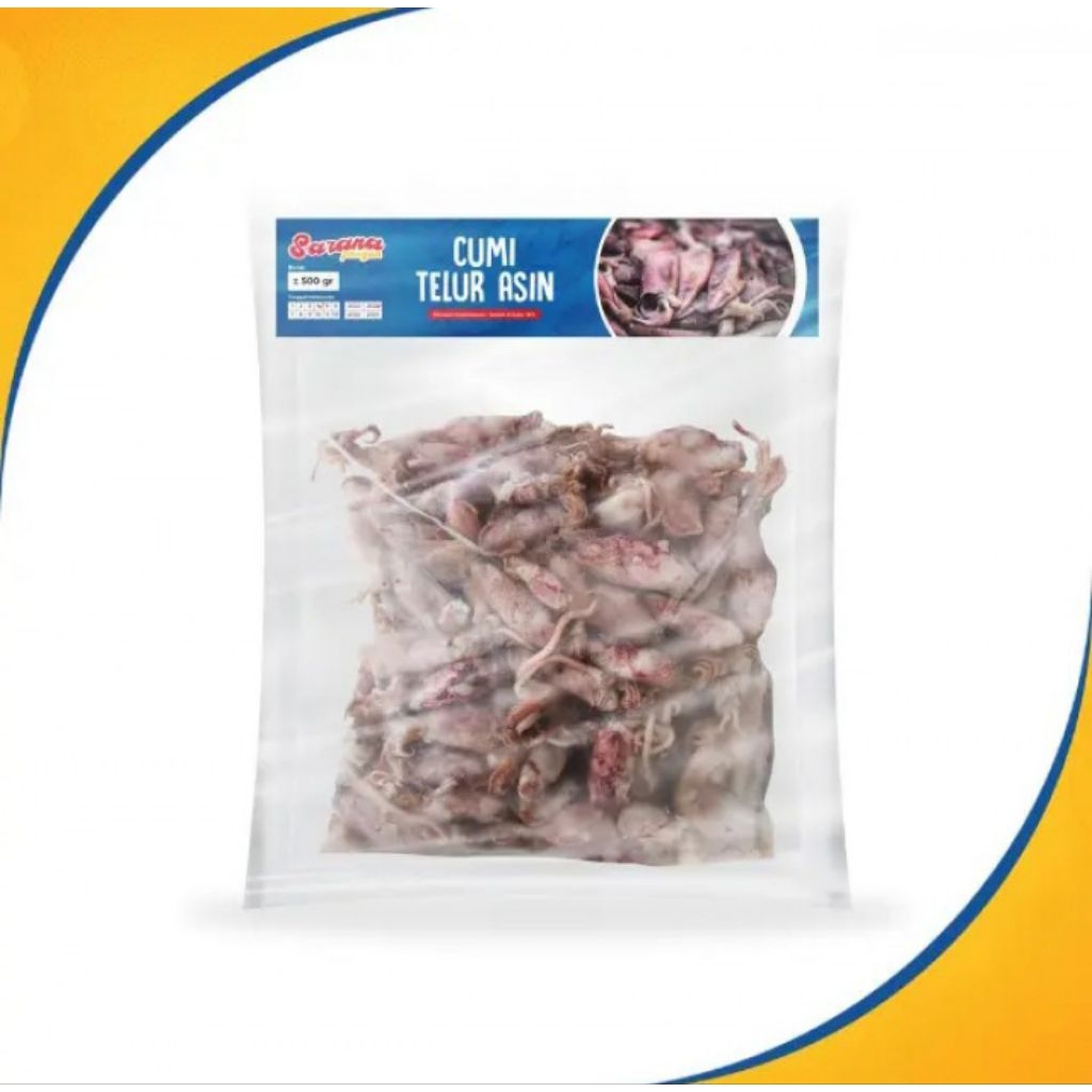 

Cumi Telur Asin Sarana 500g