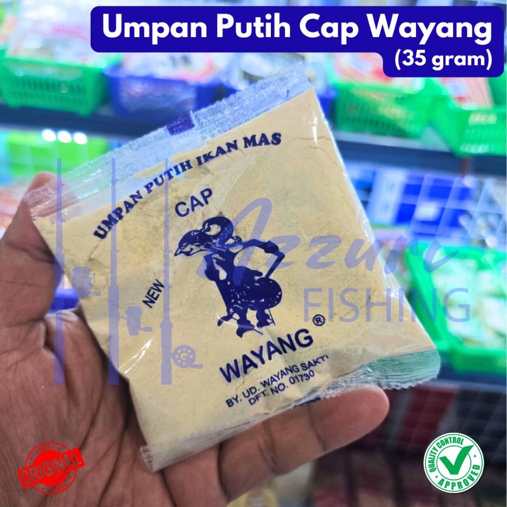 UMPAN PUTIH IKAN MAS CAP WAYANG