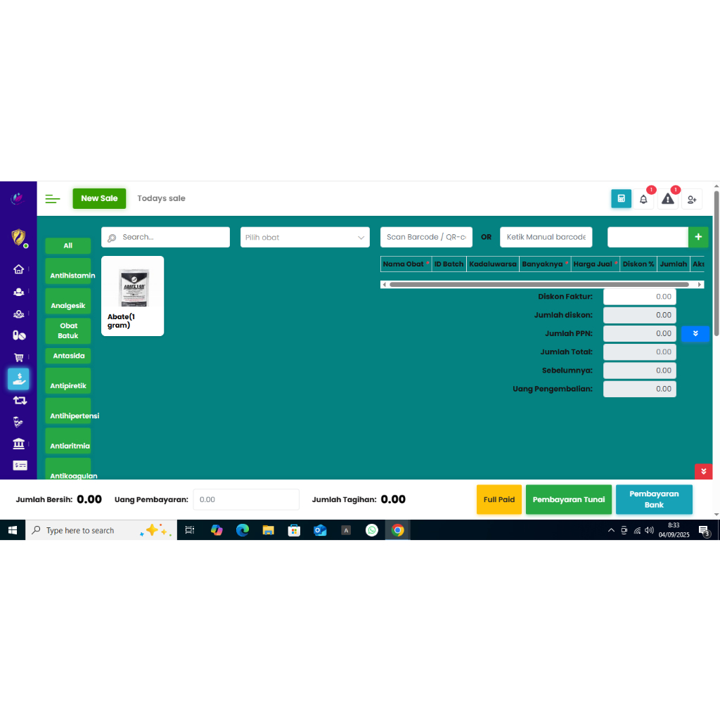 Aplikasi Kasir Apotek Terbaru