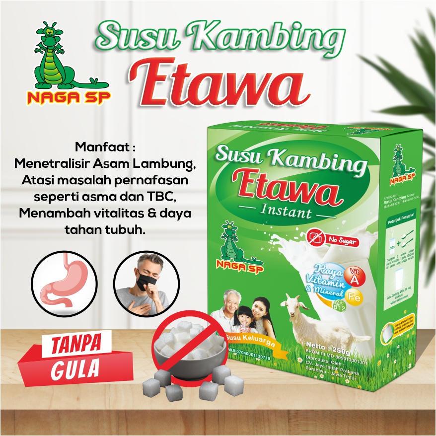 

Susu Kambing Etawa Tanpa Gula 250g Halal BPOM Original