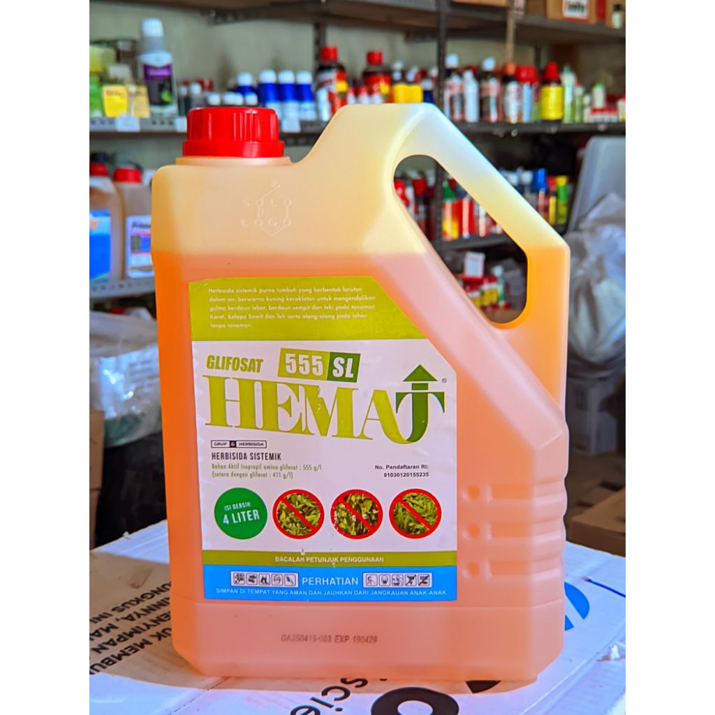Solo Logo Hemat 555 Sl 4 Liter - Herbisida Sistemik