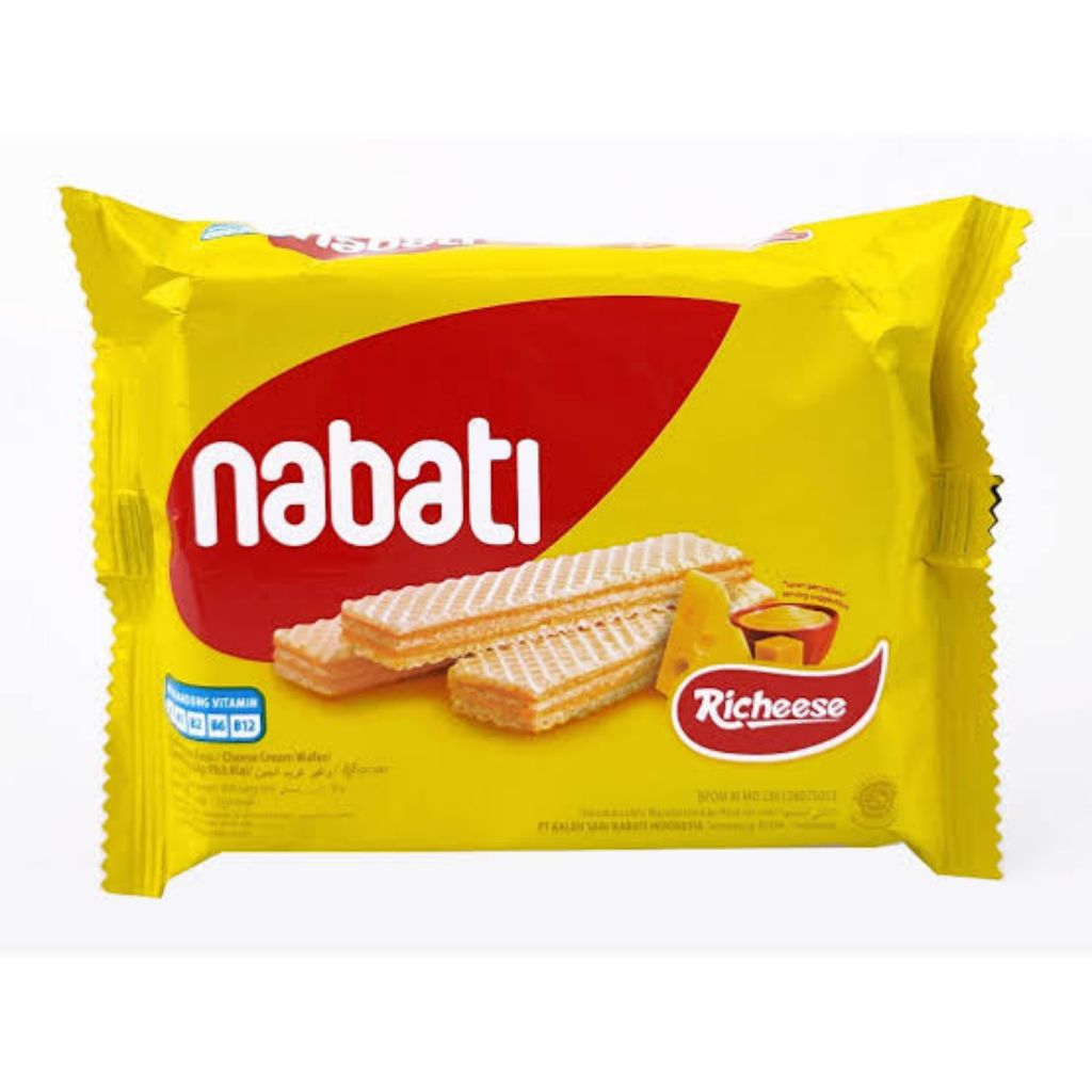 

Nabati Richeese Wafer Keju 20 x 37 gram