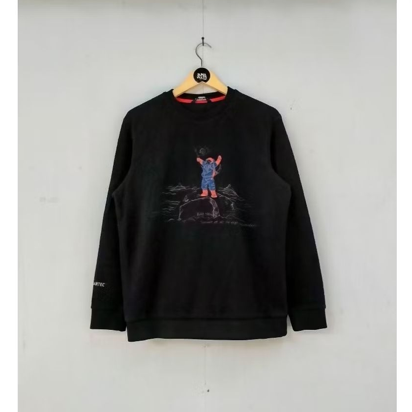 Crewneck Black Yak polartec