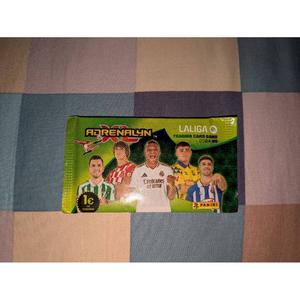 Kartu Bola Pak Panini Adrenalyn XL La Liga LaLiga Spanyol 2025 Booster Pack