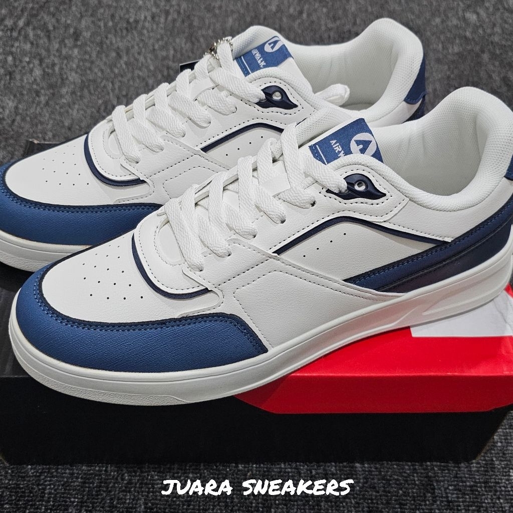 Sepatu Sneakers Pria Airwalk Dyer White Blue Original BNIB
