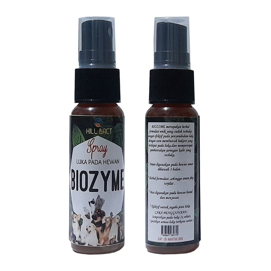 Biozyme 30ml semprot luka herbal ampuh