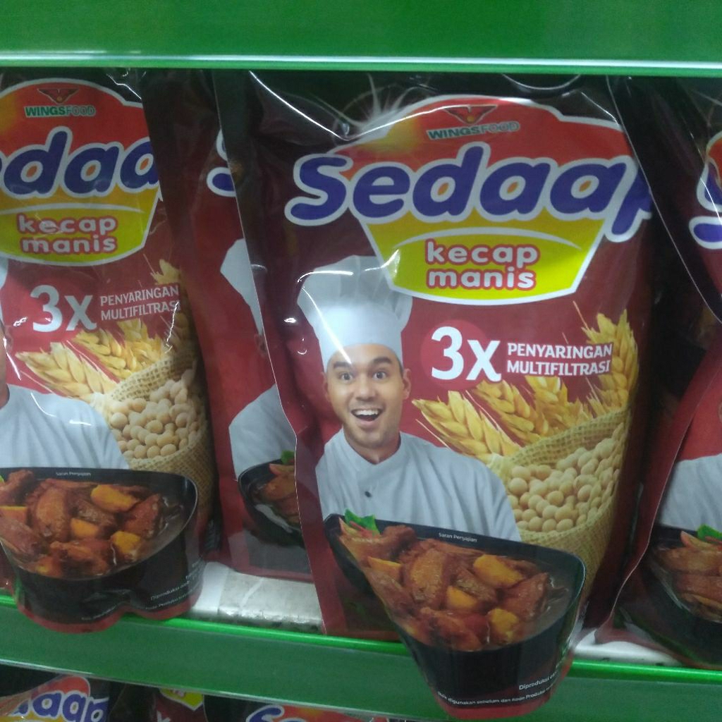 

Sedaap kecap manis 19.500 an