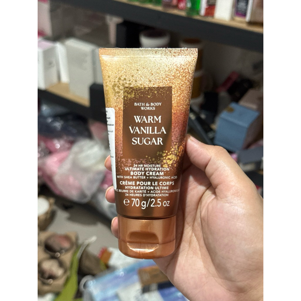 Bath & body works bbw Warm vanilla sugar travel body cream 70 g Original 100%