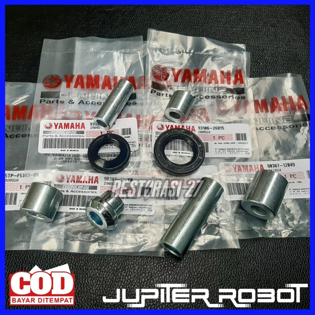 Fullset Seal Dan Bosh Roda Depan Belakang Yamaha Jupiter Z1 115cc Jupiter Z Robot Bosh Collar Tromol