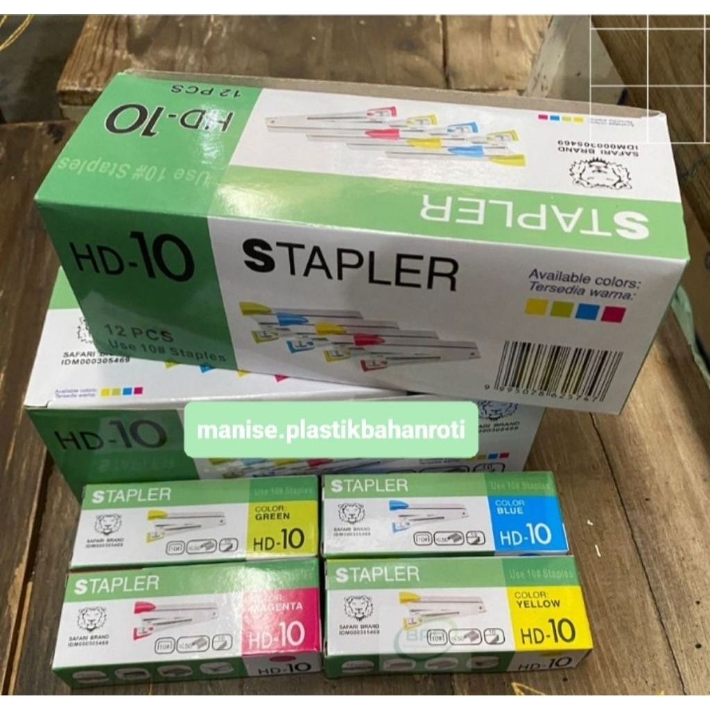 

Stapler Safari Brand HD-10 Per Pcs