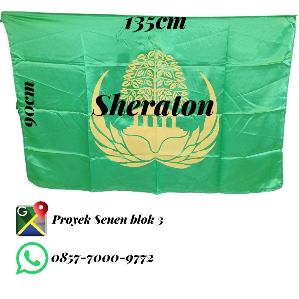 

bendera logo bendera KORPRI UK. 90cm x 135cm