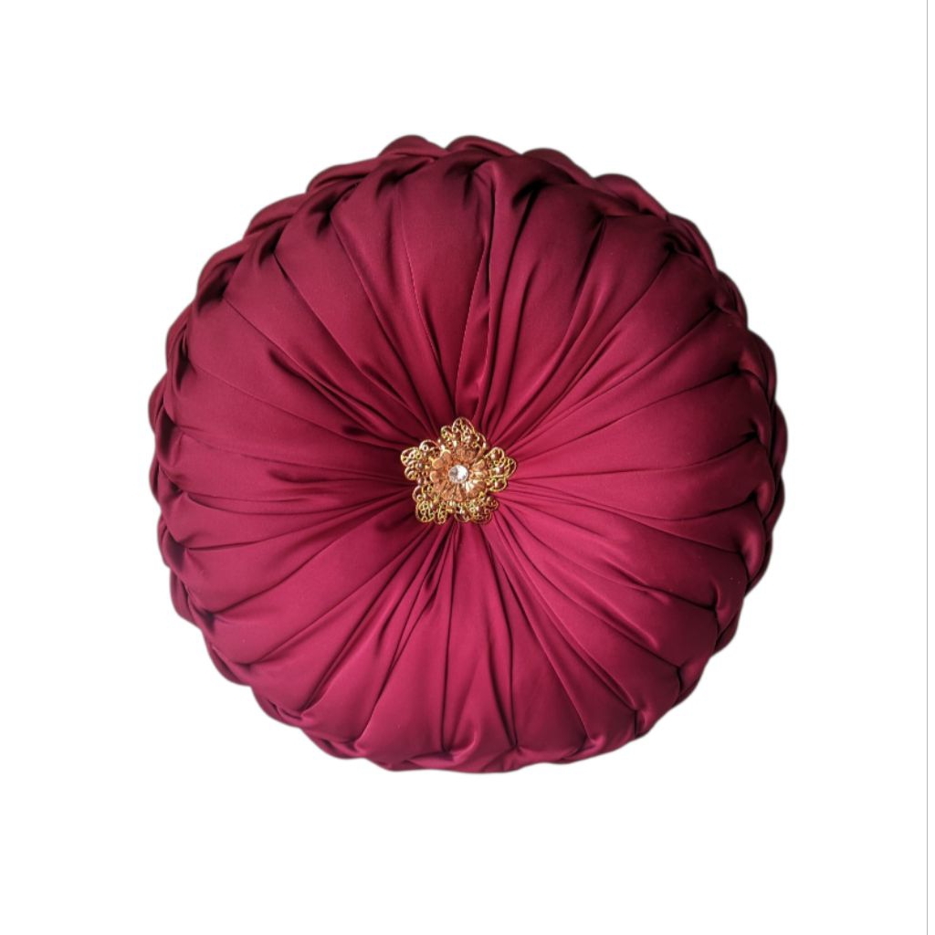 Bantal Sofa Bantal Bulat Summer Pillow Kancing Bros