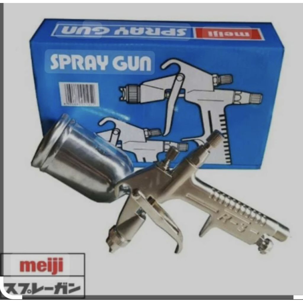 Spray gun meiji R3 tabung atas 100 cc
