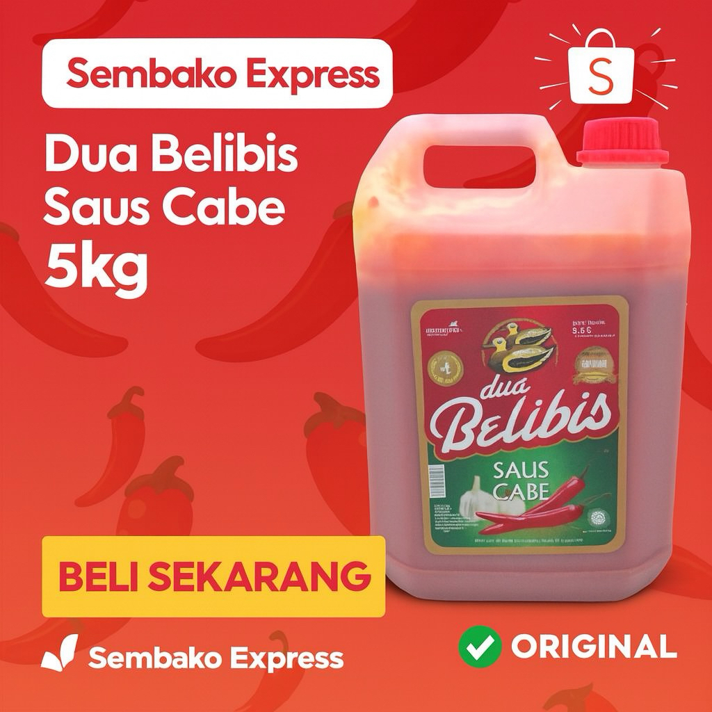 

Dua Belibis Saus Cabe 5 kg – Pedas Gurih Khas Pilihan