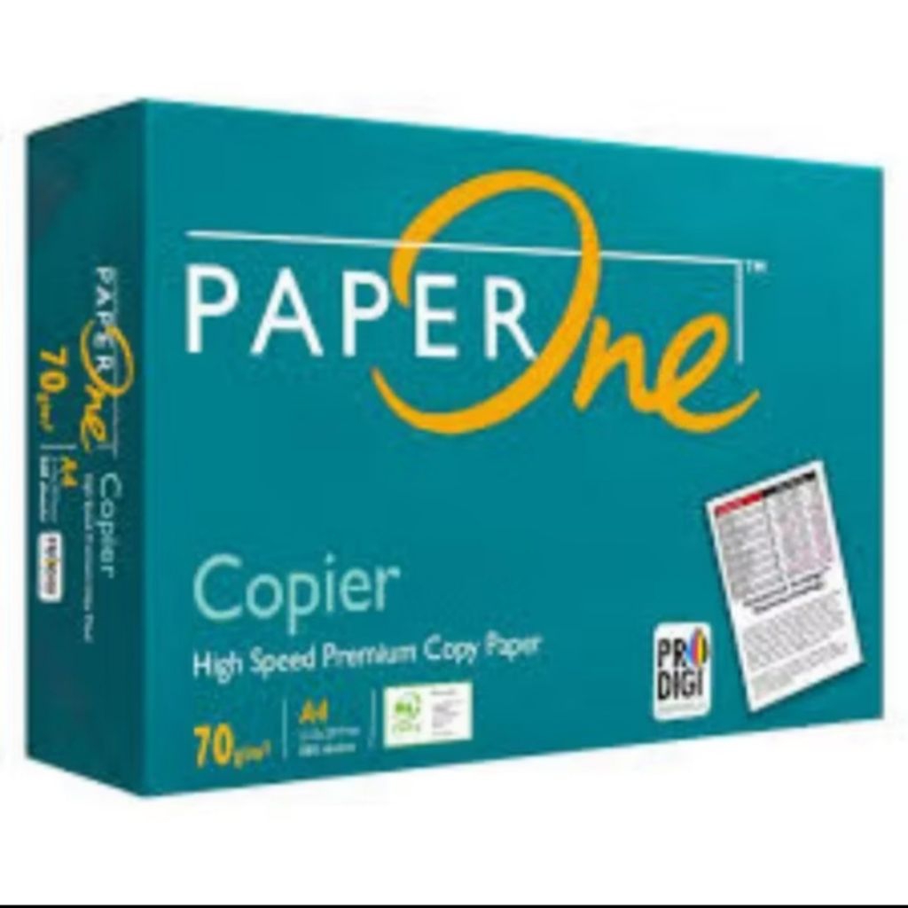 

Kertas HVS A4 70 Gsm Paperone Isi 100 Lembar Premium