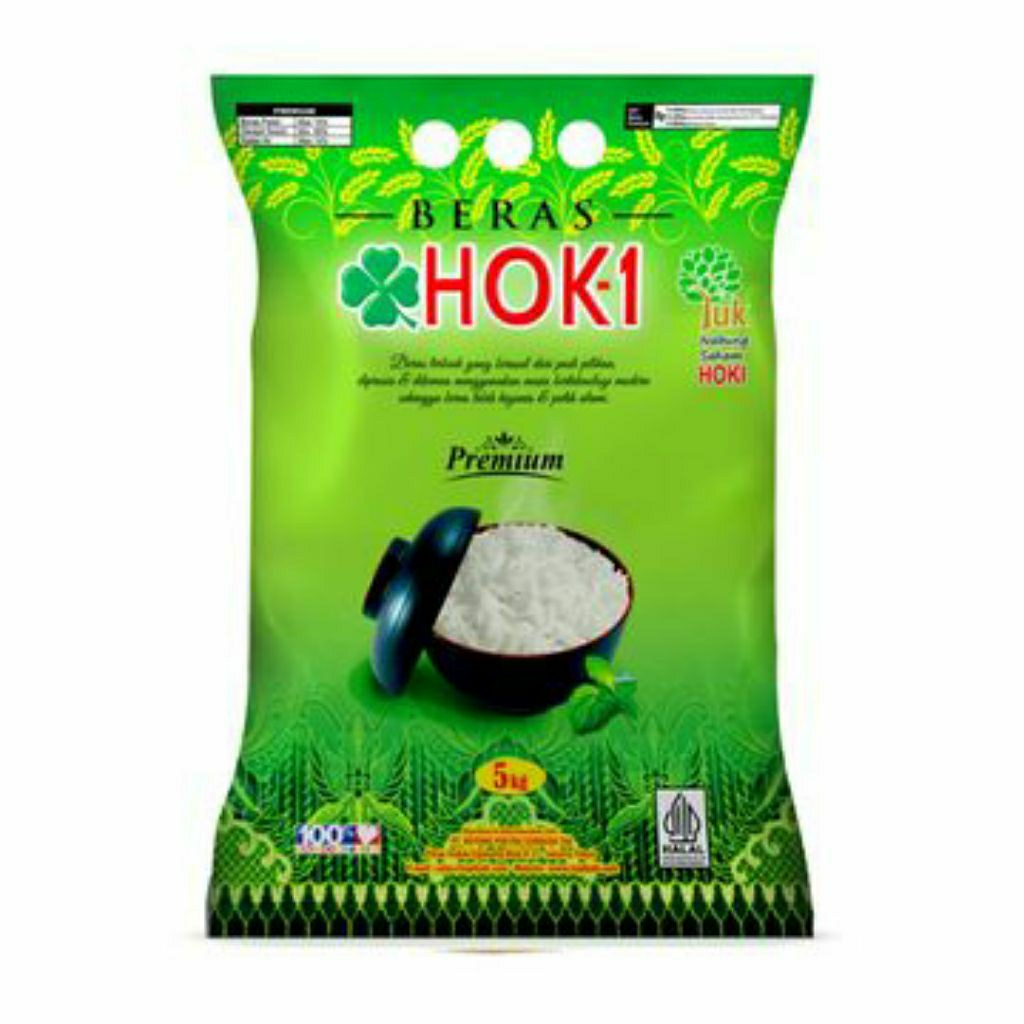 

Beras HoKI 5kg asli