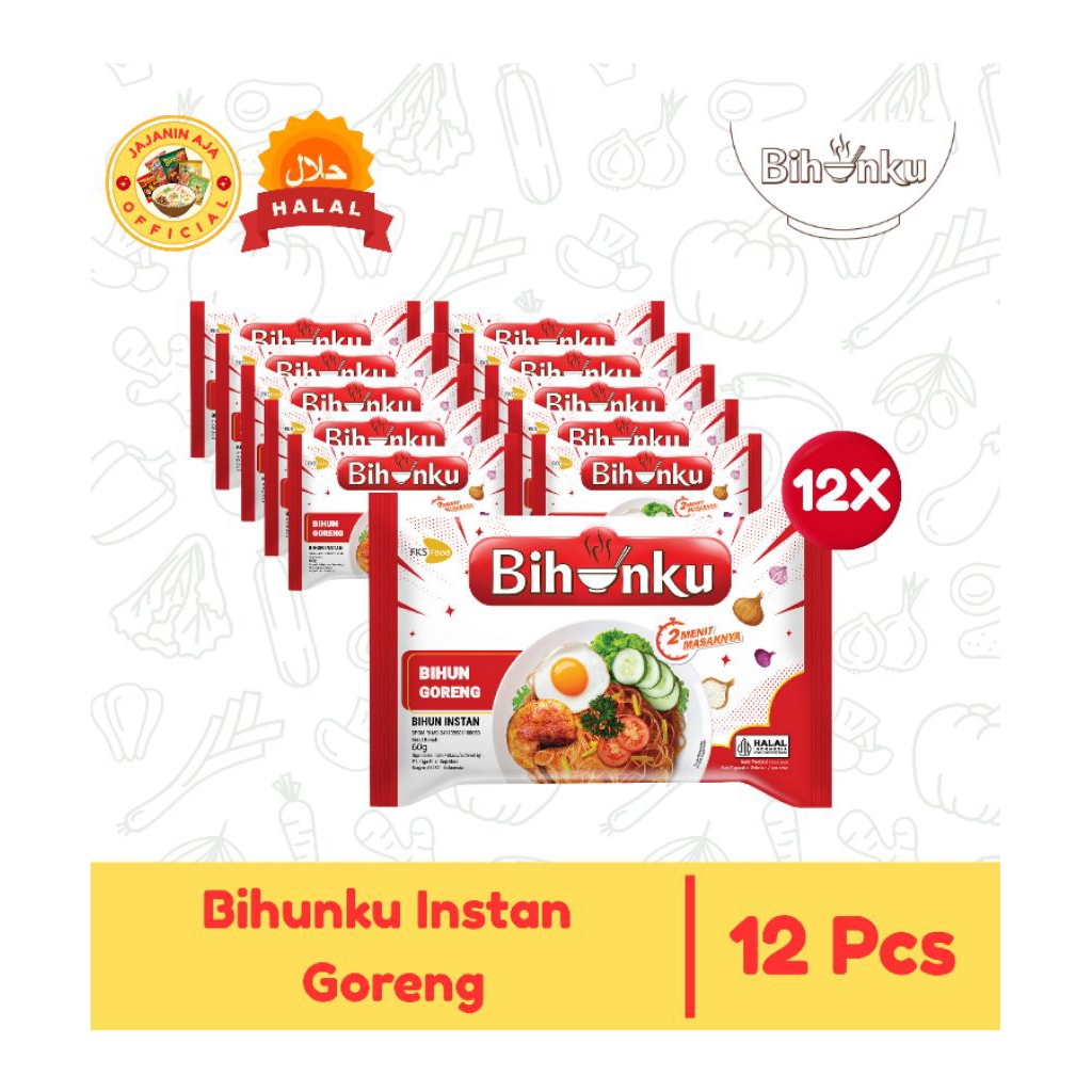 

Bihunku Bihun Instan Goreng Bundling 12 Pcs | Paket Hemat Bihun Enak | Bihun Enak Gurih & Praktis