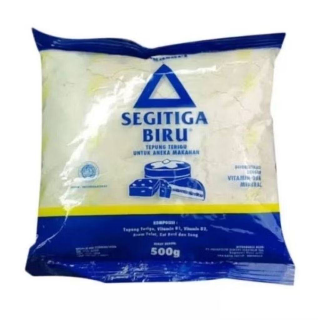 

tepung terigu segitiga biru 500gram