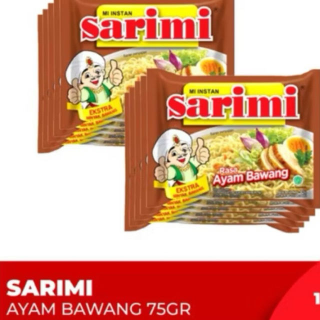 

Sarimi mie instan rasa ayam bawang kuah 5pcs|Sarimi kuah|sarimi ayam bawang|