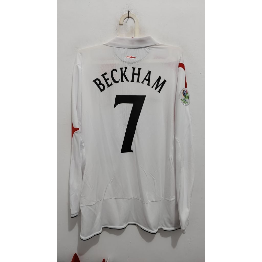 jersey retro England Beckham size XL