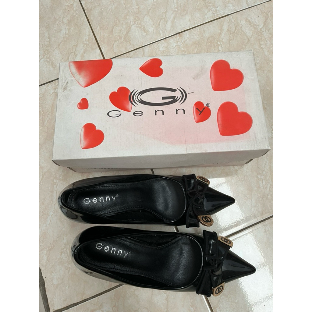 genny sepatu heels preloved