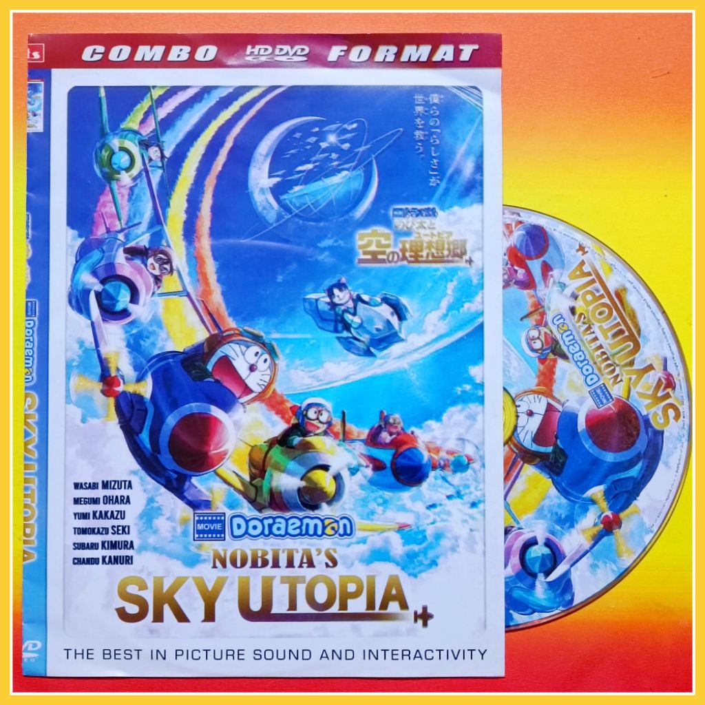 Kaset Film Kartun Animasi DORAEMON Sky Utopia HD