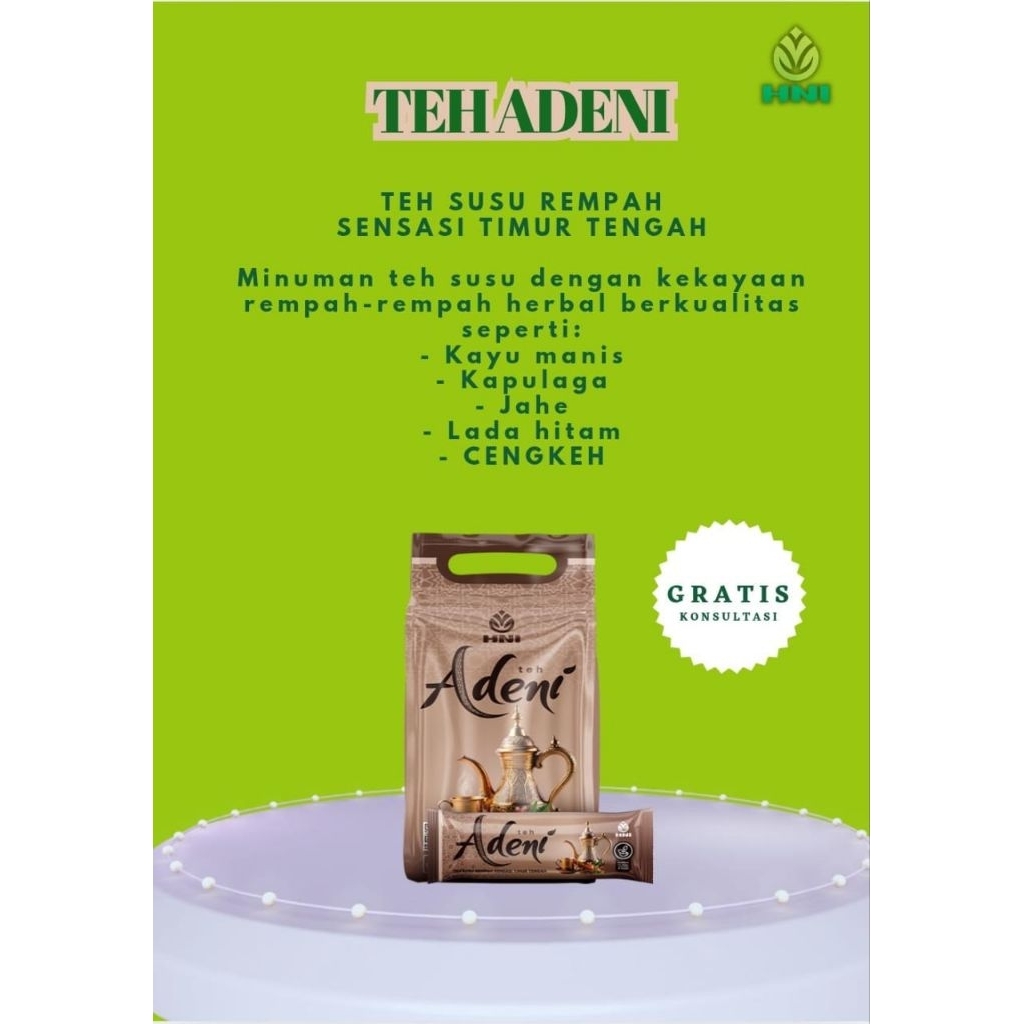 

Teh Susu Rempah Adeni | halal aman BPOM