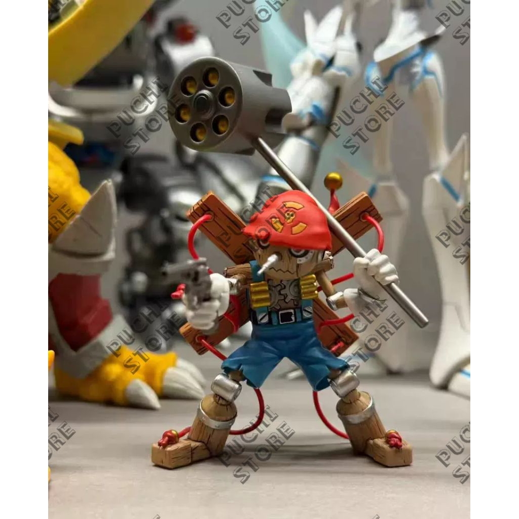 Figure Digimon - puppetmon bahan PVC - 9cm