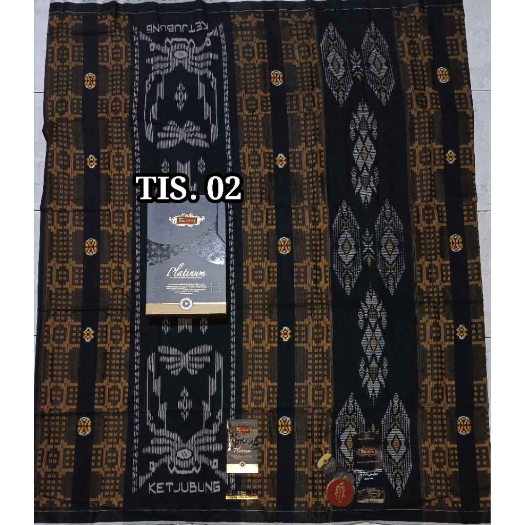 Sarung Ketjubung Platinum Gold dan silver GSI TIS DIS GJK