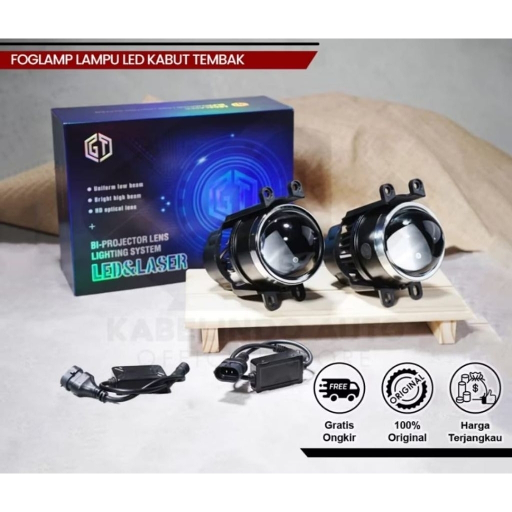 FOGLAMP BILED SIGRA DEMON DEVIL EYE LAMPU VARIASI MOBIL