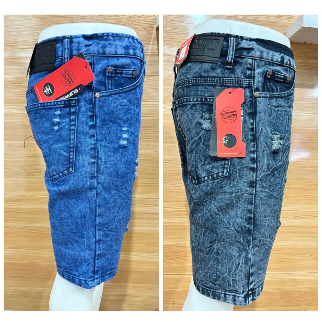 CELANA PENDEK DENIM PRIA / CELANA PENDEK PRIA / CELANA PENDEK DENIM PRIA TERBARU / CELANA PENDEK DIS