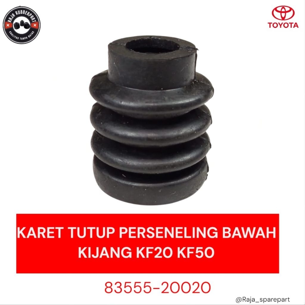 Karet Boot Tutup Tongkat Perseneling Bawah Kijang KF20