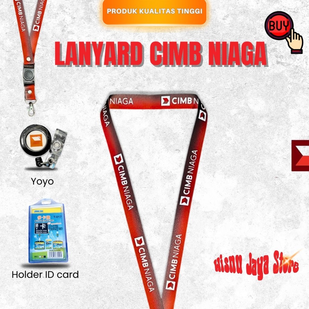 

LANYARD TALI ID CARD CIMB NIAGA TERBARU | LANYARD CIMB NIAGA GROSIR TERMURAH & BERKUALITAS