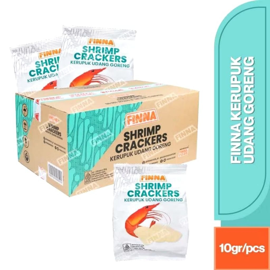 

Finna Kerupuk Goreng Udang Matang 10gr
