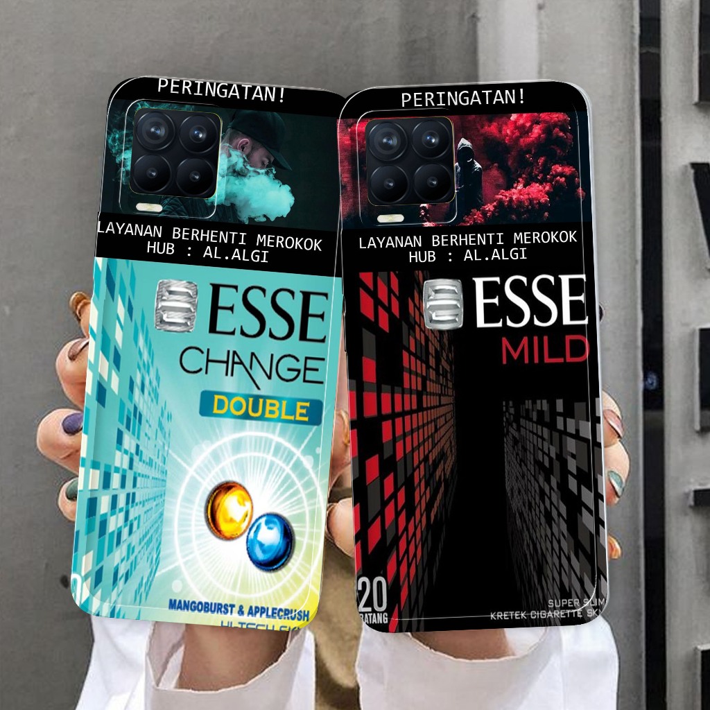 Softcase Pro Camera Untuk Realme 8 - Softcase Terbaru New Walpaper Gambar Smoke Keren Series Terbaru