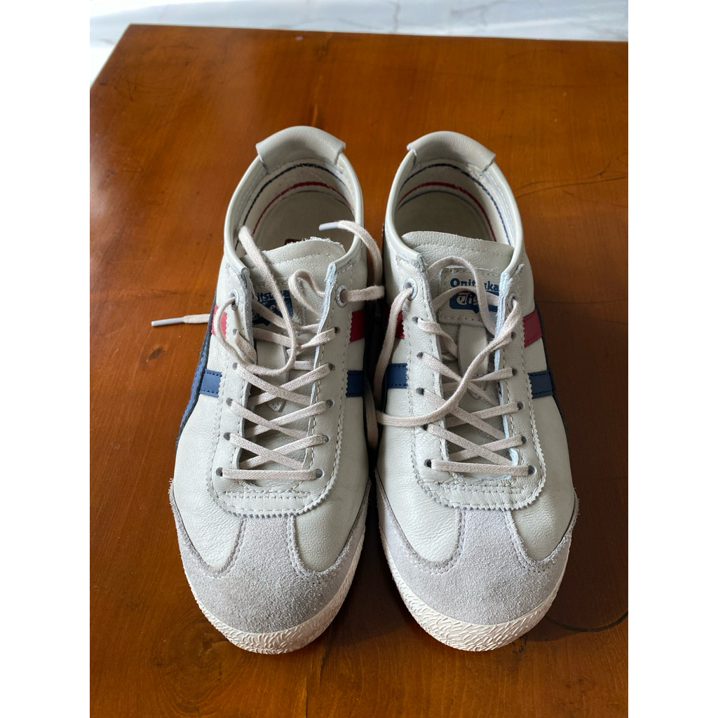 sepatu Asics Onitsuka Tiger Leather Original100% #prelovedonitsuka #prelovedsepatu #sepatupreloved