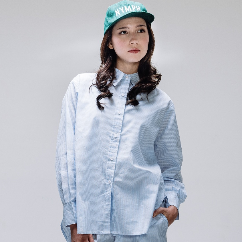 NYMPH Leslie Kemeja Wanita Tangan Panjang