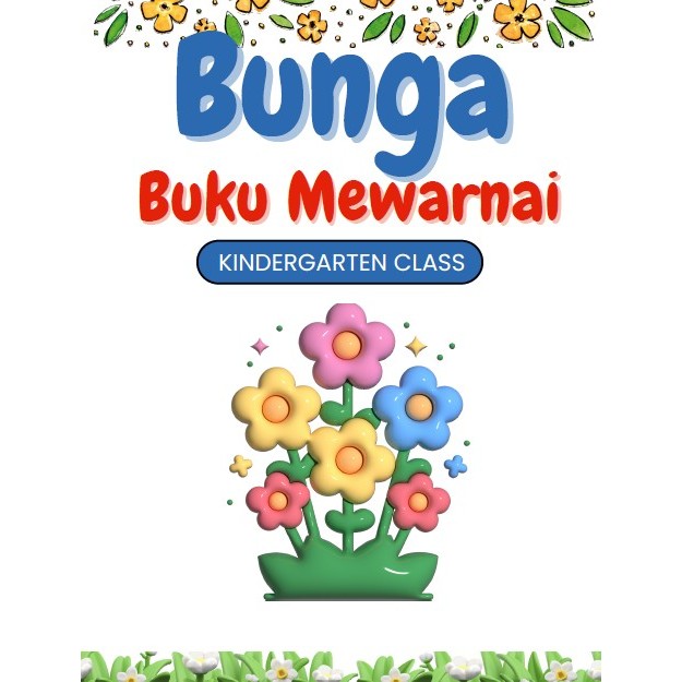 Buku Gambar Mewarnai Buku Mewarnai Buku Mewarnai Anak TK PAUD SD