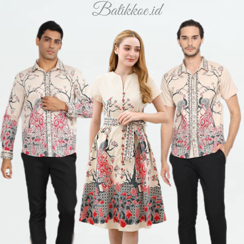 RAP 303 - Dress Batik Wanita / Terusan Batik Modern