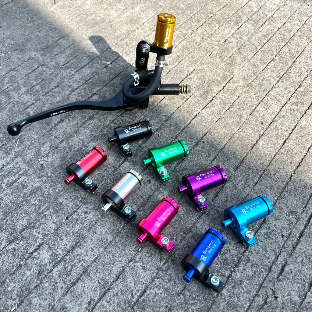 MASTER REM KANAN + TABUNG MINYAK REM BONAMICI INCLUDE SELANG BAUT PNP HANDLE KANAN DEPAN THAILAND BR