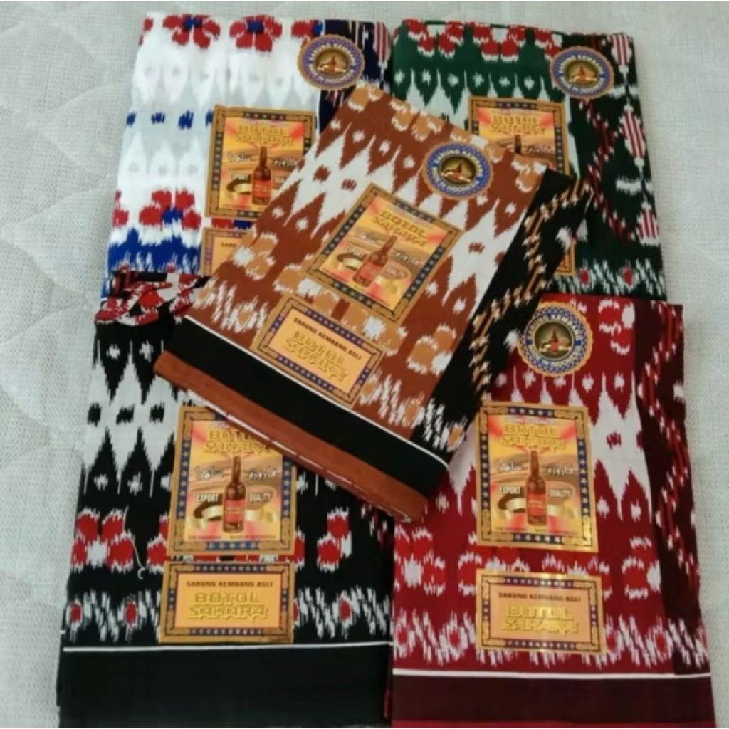 GROSIR KODIAN sarung goyor printing botol sahara