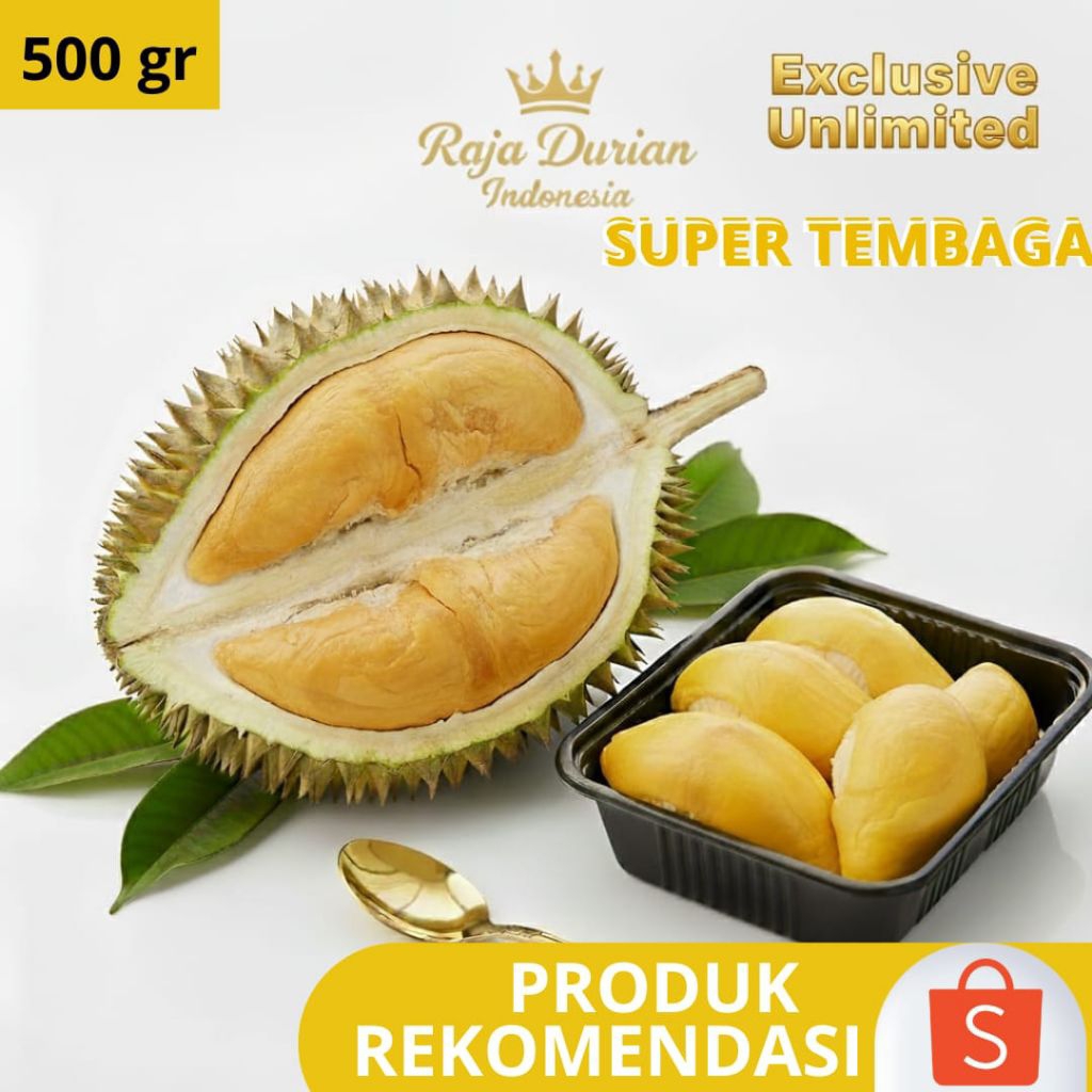 

RDI.cab Kota Depok Durian kupas KING TEMBAGA/DURIAN KUPAS PREMIUM/Durian Unggul no.1 RDI