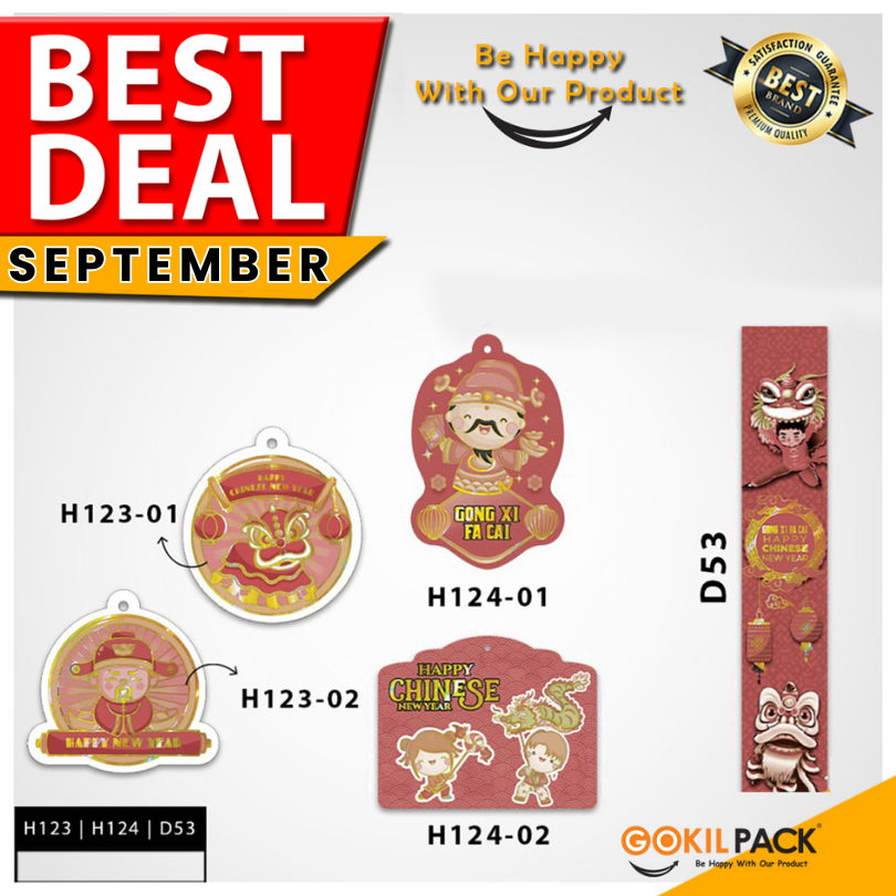 

Hangtag Imlek|Sleeve Imlek|Label Imlek|Tag Chinese New Year|H123