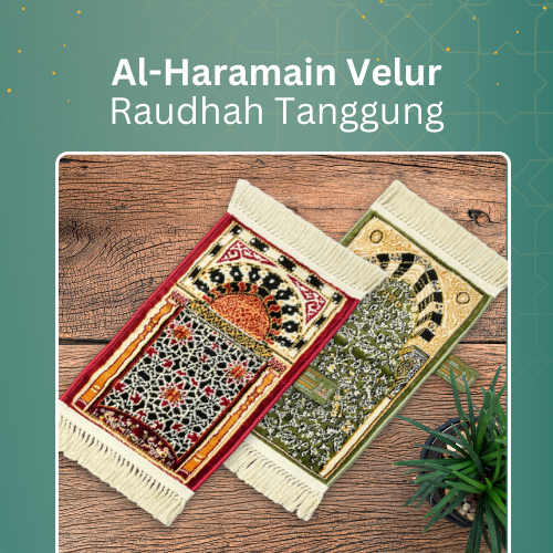 Sajadah Raudhah MIni | Sajadah Premium | Bursa Sajadah