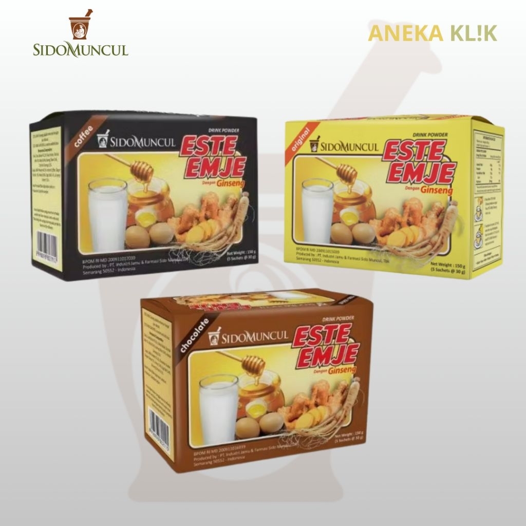 STMJ SIDO MUNCUL ESTE EMJE SIDO MUNCUL MINUMAN STMJ BUBUK INSTAN