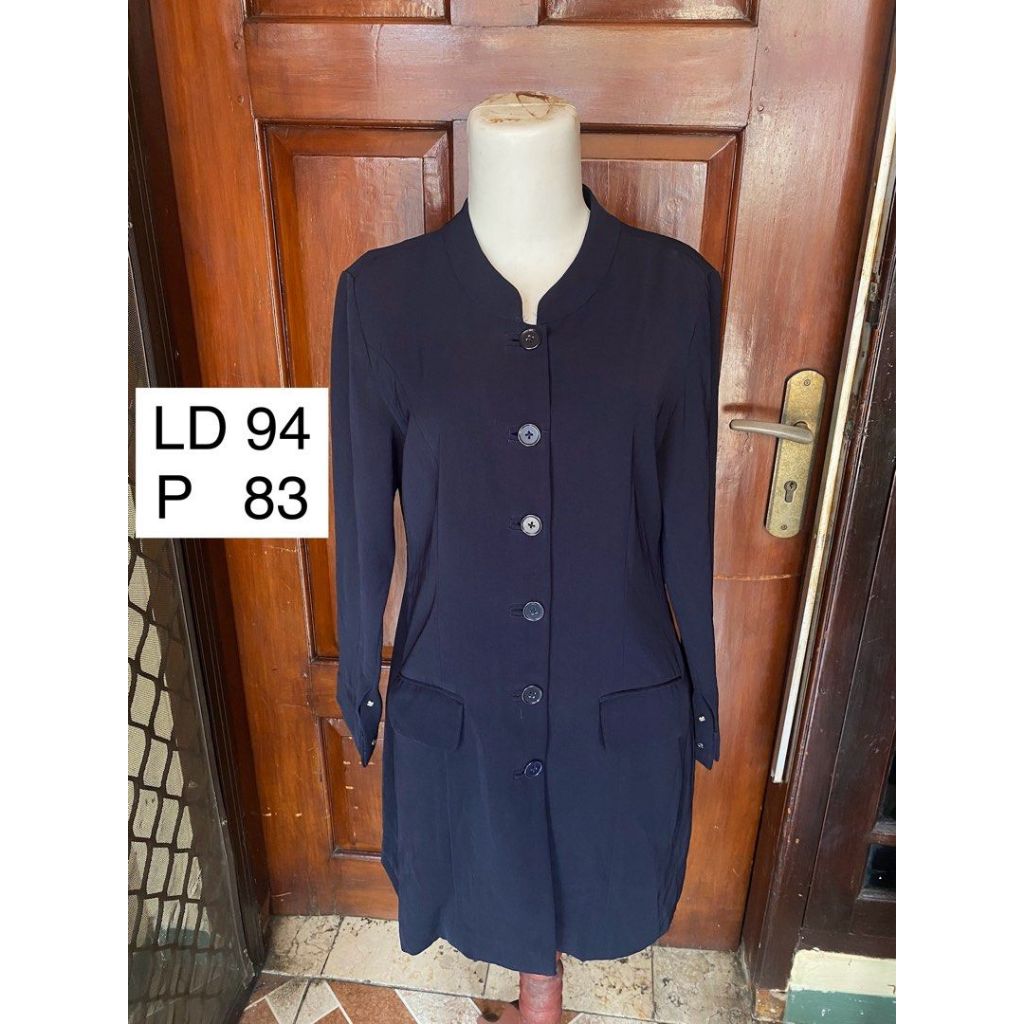 Semi Blazer Tunik Blazer Kerja Wanita - preloved